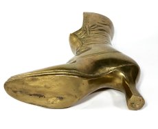 画像5: Solid Brass Victorian Style "Ladies Boot" Vase (5)