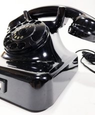 画像13: -＊ラスト1台＊-  デッドストック！！ 1950's German Bakelite Telephone 【Black】- 実働品 - (13)