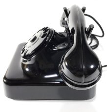 画像14: -＊ラスト1台＊-  デッドストック！！ 1950's German Bakelite Telephone 【Black】- 実働品 - (14)