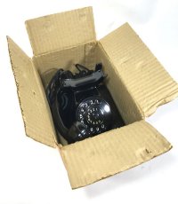 画像3: -＊ラスト1台＊-  デッドストック！！ 1950's German Bakelite Telephone 【Black】- 実働品 - (3)