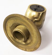 画像3: 1930-40's Surface Mount "Solid Brass" Outlets (3)