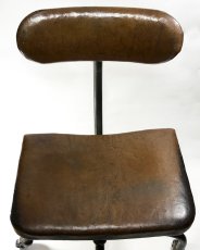 画像16: 1920's - Early 1930's "Machine age" Swivel Desk ChairC (16)