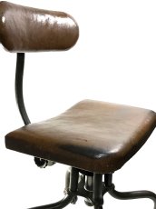 画像6: 1920's - Early 1930's "Machine age" Swivel Desk ChairC (6)