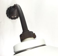 画像6: "長〜い" 1910-20's German Deco Swan Neck Outside Light 【E26電球仕様】 (6)