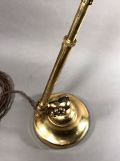 画像12: 1900-10's Early "O.C.White" Brass Telescopic Desk Lamp 【初期型 - 刻印タイプ】 (12)