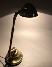 画像2: 1900-10's Early "O.C.White" Brass Telescopic Desk Lamp 【初期型 - 刻印タイプ】 (2)