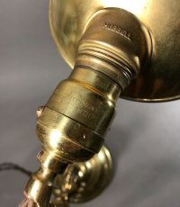 画像7: 1900-10's Early "O.C.White" Brass Telescopic Desk Lamp 【初期型 - 刻印タイプ】 (7)