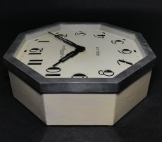 画像12: 1930's French "BRILLIE" Octagon Wall Clock (12)