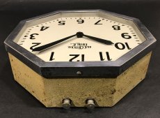 画像12: 1930's French Art Déco "BRILLIE" Wall Clock (12)