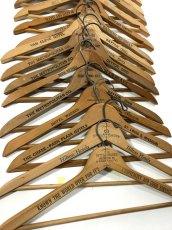 画像3: 18-sets "Advertising" Wood Hangers (3)