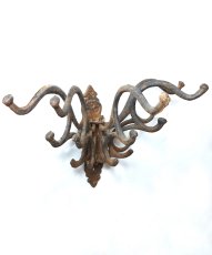 画像2: Around-1900's Cast Iron "Hat＆Jacket" Hooks (2)