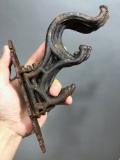 画像9: Around-1900's Cast Iron "Hat＆Jacket" Hooks (9)