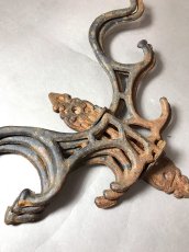 画像5: Around-1900's Cast Iron "Hat＆Jacket" Hooks (5)