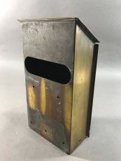 画像6: 1920-30's "CORBIN LOCK CO." Brass Wall Mount Mail Box (6)