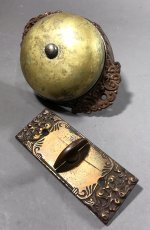 画像1: 1890's【Cast Iron＆Brass】Doorbell (1)
