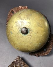 画像2: 1890's【Cast Iron＆Brass】Doorbell (2)