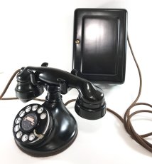 画像3: - 実働品 -  “Fully Restored” 1920's 【Western Electric】Telephone with Ringer Box (3)