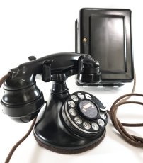 画像5: - 実働品 -  “Fully Restored” 1920's 【Western Electric】Telephone with Ringer Box (5)