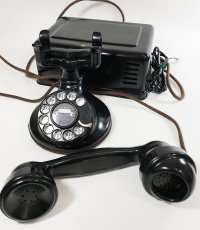 画像14: - 実働品 -  “Fully Restored” 1920's 【Western Electric】Telephone with Ringer Box (14)