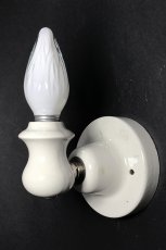 画像4: 1920's "Art Deco" Porcelain Candle Lamp  【ダメージあり】 (4)