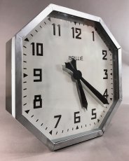 画像5: 1940-50's French Art Déco "BRILLIE" Wall Clock  【特大です】 (5)