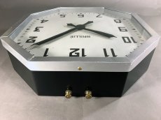 画像14: 1940-50's French Art Déco "BRILLIE" Wall Clock  【特大です】 (14)