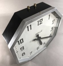 画像3: 1940-50's French Art Déco "BRILLIE" Wall Clock  【特大です】 (3)