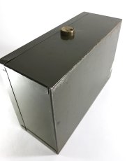 画像11: 1930-40's "ASCO NEW YORK" Steel Cash Box with Key (11)