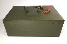 画像7: 1930-40's "ASCO NEW YORK" Steel Cash Box with Key (7)