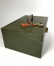 画像6: 1930-40's "ASCO NEW YORK" Steel Cash Box with Key (6)