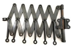 画像4: 1920's "EXTENSION" Steel Garment Hanger Rack 【BLACK】 (4)