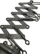 画像5: 1920's "EXTENSION" Steel Garment Hanger Rack 【BLACK】 (5)