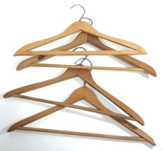 画像4: 4-sets "Advertising" Wood Hangers (4)