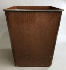 画像8: 1940's "DAN-DEE" Square Steel Trash Can (8)