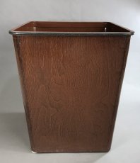 画像6: 1940's "DAN-DEE" Square Steel Trash Can (6)