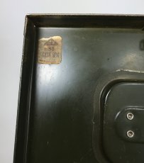 画像9: 1940's "ASCO NEW YORK" Steel Safety mini Box with Key (9)