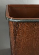 画像9: 1940's "DAN-DEE" Square Steel Trash Can (9)