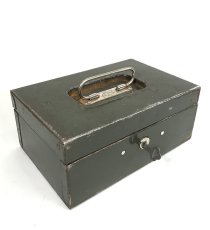 画像2: 1940's "ASCO NEW YORK" Steel Safety mini Box with Key (2)