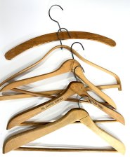 画像3: 5-sets "Advertising" Wood Hangers (3)