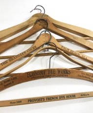 画像1: 5-sets "Advertising" Wood Hangers (1)