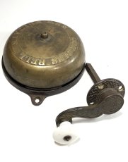 画像1: 1870's【Cast Iron＆Brass】Loud Doorbell (1)