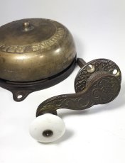 画像2: 1870's【Cast Iron＆Brass】Loud Doorbell (2)