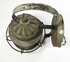 画像4: 1930's "Shabby" Caged Porch Lamp  (4)