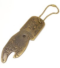 画像1: 【NEW】 “YOU PAY” Brass Bottle Opener -＊残り2個＊- (1)