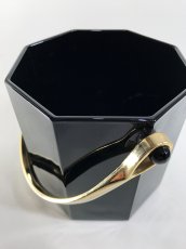 画像9: 1980's French “Black Glass” Ice Bucket  (9)