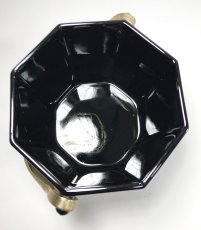 画像4: 1980's French “Black Glass” Ice Bucket  (4)