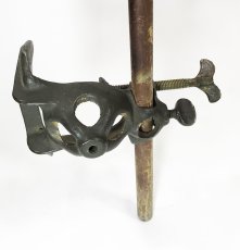 画像10: ☆ 1910's “Cast Iron” Pivoting Swing Arm Book Stand ☆ (10)