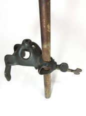 画像11: ☆ 1910's “Cast Iron” Pivoting Swing Arm Book Stand ☆ (11)