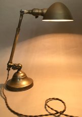 画像2: 1910-20's "O.C.White" Brass Telescopic Desk Lamp (2)