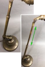 画像6: 1910-20's "O.C.White" Brass Telescopic Desk Lamp (6)